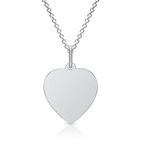 Herzkette mit Anhänger aus 925er Silber