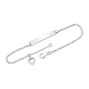 Armband mit Herzanhänger aus 925er Silber