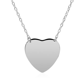 Kette mit Herzanhänger aus 925er Silber